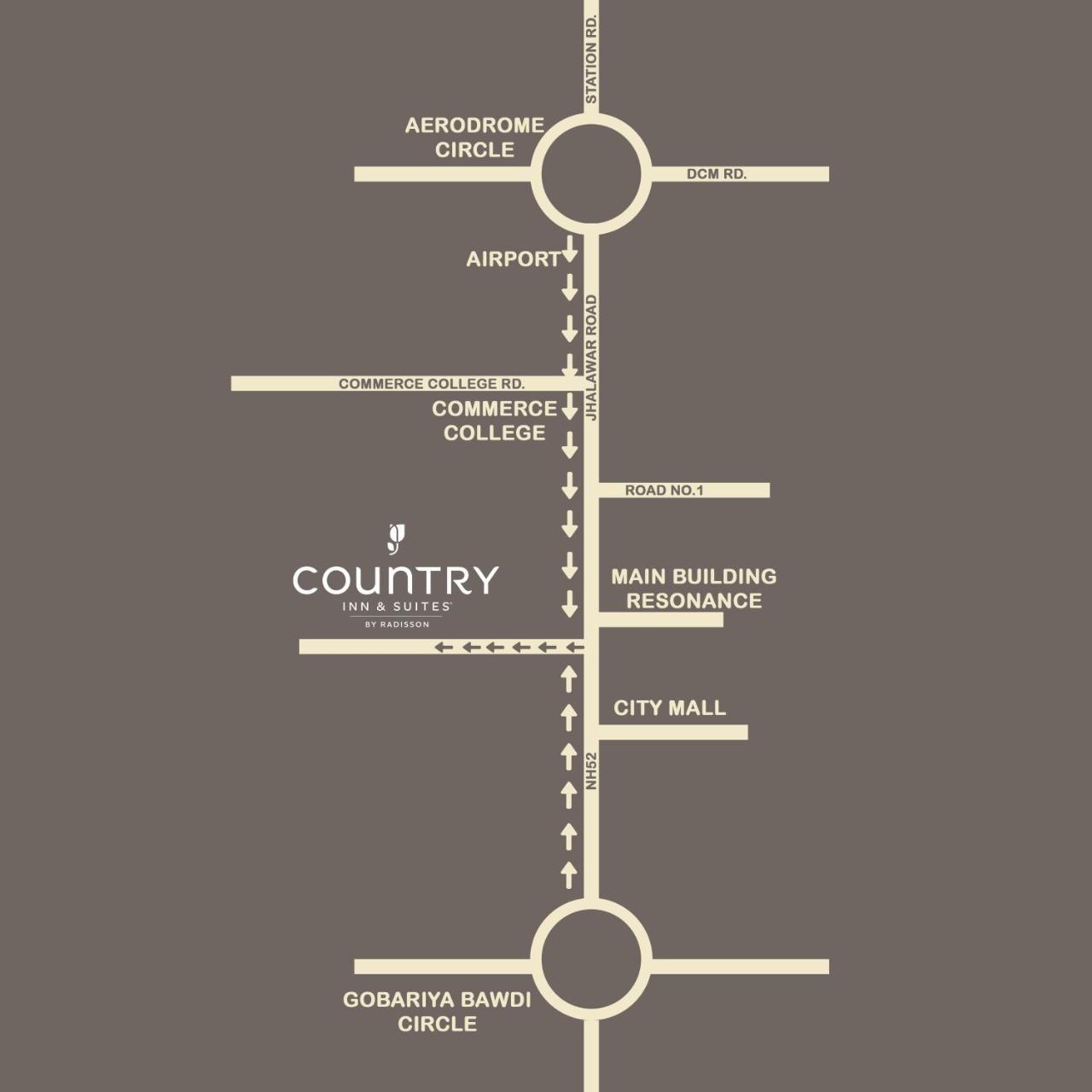קוטה Country Inn & Suites By Radisson Kota מראה חיצוני תמונה